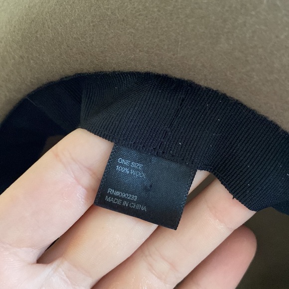 PacSun Taupe Floppy Brimmed Wool Hat - Picture 4 of 4